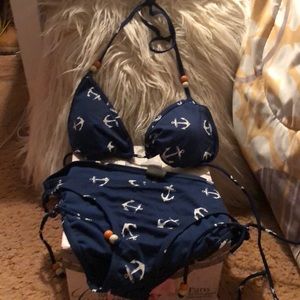 Getting ready for cruises or vacay nautical bikini